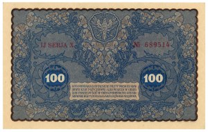 100 marchi polacchi 1919 - IJ Serie X