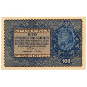 100 marek polskich 1919 - IJ Serja X