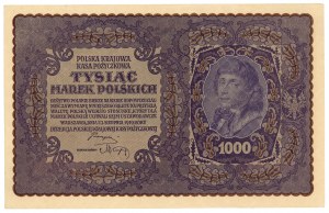 1 000 poľských mariek 1919 - 1. séria W