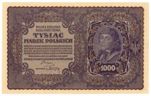 1,000 Polish marks 1919 - II Series K