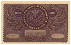 1,000 Polish marks 1919 - II Series W