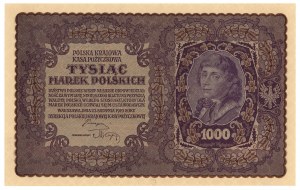 1.000 marek polskich 1919 - II Serja W