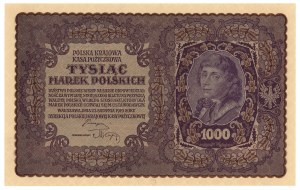 1.000 Polnische Mark 1919 - II Serie W