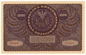 1,000 Polish marks 1919 - II Series W