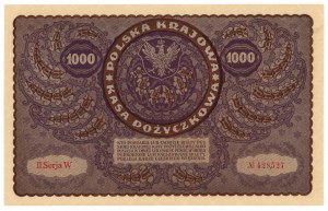 1 000 polských marek 1919 - II Série W