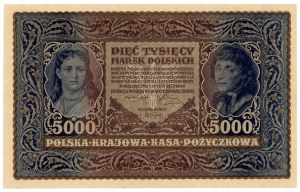 5 000 poľských mariek 1920 - III séria H