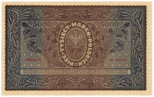 5 000 polských marek 1920 - III Série H