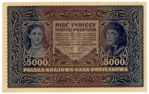 5 000 polských marek 1920 - III Série H