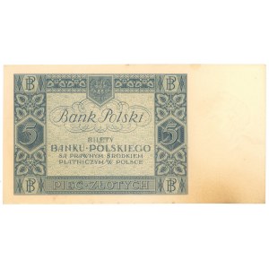 5 złotych 1930 - seria CU.