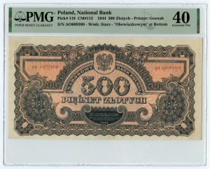 500 zlatých 1944 - 