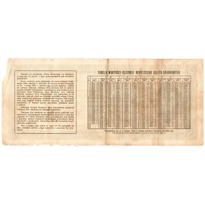 Tax Ticket 10.01.1922 - Series III, 100,000 MP, No A 255550