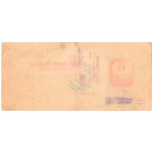 Polská pokladní poukázka 500 korun 1918, H 28937