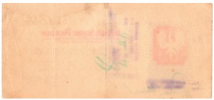 Polská pokladní poukázka 500 korun 1918, H 28937