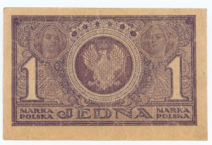 1 marka polska 1919 - seria PA 119401