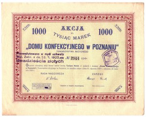 La confiserie de Poznañ 1000 marks - Numéro IV