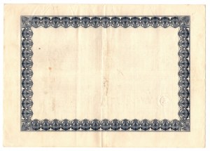 Obligation municipale en or 7 % BGK 1 000 francs français 1930