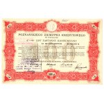 Poznańskie Ziemstwo Kredytowe, 4 % list zastawny konwersyjny, 01.07.1925