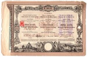 Lviv Chernivtsi Railway Society 2nd issue - 200 Rhine gold in silver