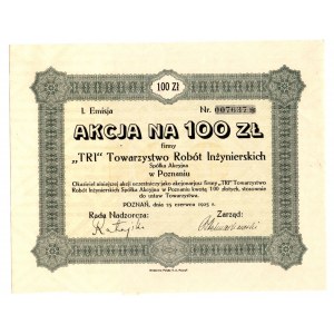 TRI w Poznaniu, 23.06.1925 - 100 złotych