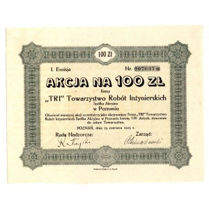 TRI in Poznań, 23.06.1925 - 100 Zloty
