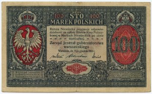 100 marek 1916 - jenerał - seria A.174909