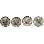5 groszy 1963, 1965, 1986 oraz 1972 Zestaw 4 sztuk monet