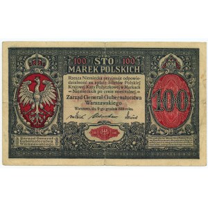 100 marek 1916 - Generał - seria A.3569619