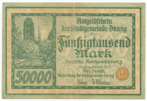 Danzig - Danzig - 50,000 marks 1923