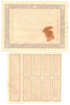 Banca degli Industriali di Poznań, 2° Em., 1000 marchi