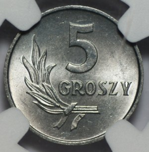 5 pennies 1972 NGC MS 64
