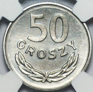 50 penny 1985 NGC MS 64