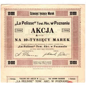 La Pelisse à Poznań, 10 000 marks 1923