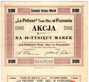 „La Pelisse” w Poznaniu, 1923