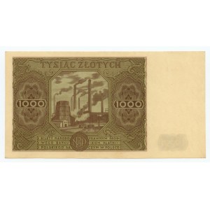 1000 zlotých 1947 - Séria G