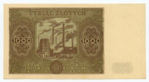 1000 zloty 1947 - Ser G