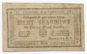 4 złote 1794 seria (I) (M) - 