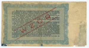 Pokladničný lístok Ministerstva financií Poľskej republiky, emisia I- 14.11.1945, 10.000 zlotých VZOR