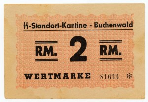 Buchenwald, Cantina, - 2 marques (1937-1945) N° 81633*