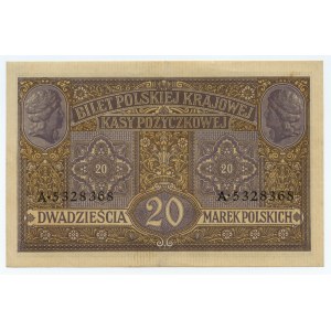 20 poľských mariek 1916 - Všeobecné - Séria A 5328368