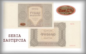 1000 zlatých 1945 - séria. Dh