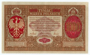 1000 Polish marks 1916 - General - Series A 350625
