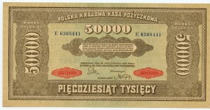 50.000 Polnische Mark 1922 - Serie E 6368441