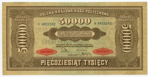 50.000 Polnische Mark 1922 - Serie A 4023282