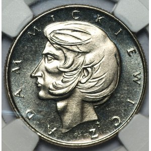 10 złotych 1976 - Adam Mickiewicz - NGC MS 66 PL - 2-ga max nota