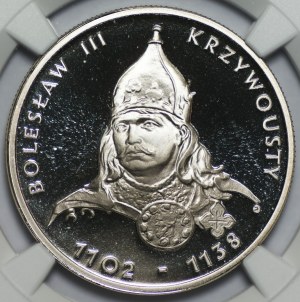 50 zlatých 1982 - Boleslav III Krivoprísažný - NGC 69 Ultra Cameo - 2. max. bankovka