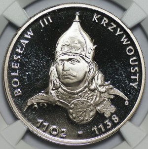 50 zlatých 1982 - Boleslav III Křivoústý - NGC 69 Ultra Cameo - 2. max. bankovka