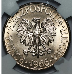 10 złotych 1966 Tadeusz Kościuszko - NGC MS 66