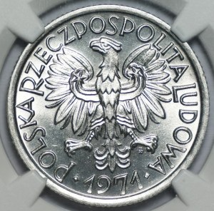 2 złote 1971 - Jagody - NGC MS 66