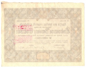 Zjednoczone Browary Grodziskie w Grodzisku, Emisja 2, - 1 x 1.0000 marek polskich