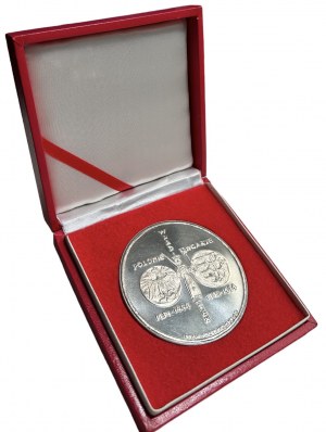 Kráľovská séria - Strieborná medaila (Ag925) Wladyslaw Varnañczyk v elegantnom puzdre